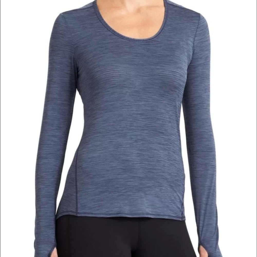Athleta Shadow Stripe Chi Long Sleeve NEVER WORN